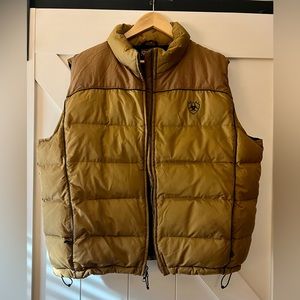 Men’s Ariat Puffer Vest size L